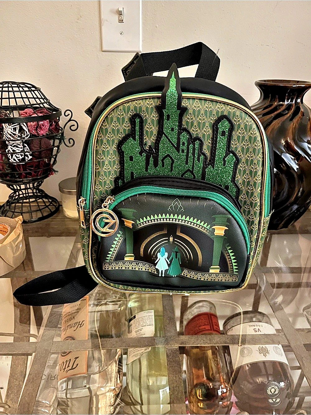 Bioworld Wicked Emerald City Green Mini Backpack
